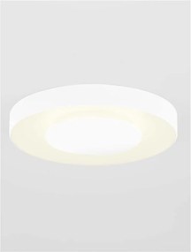 Plafoniera LED design slim PADA alb D-40cm