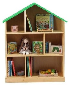 Casuta biblioteca BookHouse, Material Lemn Masiv - Light Green