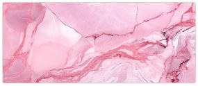 Tablou - Marmură roz (120x50 cm)