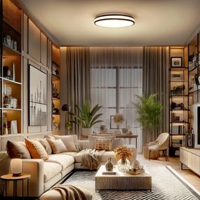 Plafonieră LED dimabilă Solight WO8012 LASKOS LED/48W/230V 3000-6500K + telecomandă