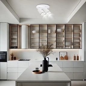 Spot pentru baie Brilagi SELE AQUA 4xGU10/30W/230V IP44 alb