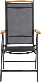 Scaun de grădină pliabil metalic Izzy