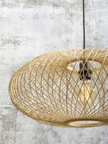 Lampadar eco din bambus Cango L natur, 60x25cm