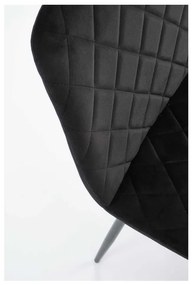 Scaun de bucătărie Sadie, negru