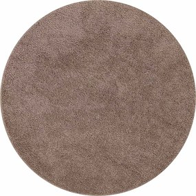 vidaXL Covor Shaggy Antiderapant Maro 160 x 160 cm PP