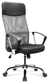 Scaun rotativ Lincoln negru-gri