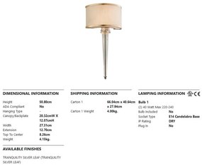 Aplica de perete LUX design elegant HARLOW