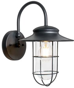 Lampă de perete de exterior Zuma Line 17068-WD INDUSTRIAL 1xE27/60W/230V IP44 negru