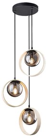 Lustra cu 3 pendule design modern Peyton