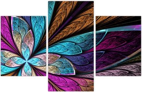 Tablou - Floare, abstracție (90x60 cm)