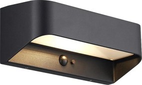 Nordlux - Lampă solară LED cu senzor MARCELLIO, LED/5W/5V, IP54, negru