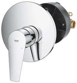 Baterie dus incastrata Grohe BauEdge New,1/2'',monocomanda, crom - 29078001