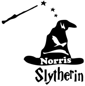 Sticker perete Sorting Hat Harry Potter