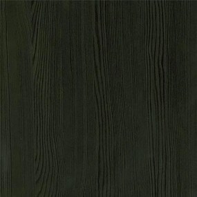 Bibliotecă neagră cu aspect de stejar 79x117 cm Wainwright - Queer Eye