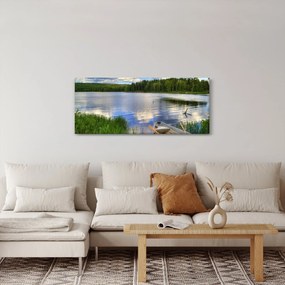 Tablou - Sat pitoresc (120x50 cm)