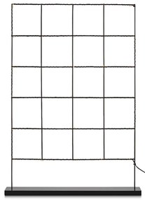 Decorațiune luminoasă Markslöjd Elisabeth, înălțime 61 cm, negru