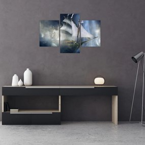 Tablou - Corabia fantomelor (90x60 cm)
