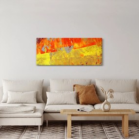 Tablou cu abstracție - pictura (120x50 cm)