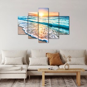 Tablou - Plaja de la mare (150x105 cm)