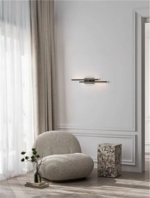 Aplica de perete LED design modern AMICA negru