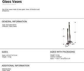 Set 2 vase decorative Vases SV-710936