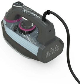 Resigilat: Fier de călcat Tesla IR400GP, 3100 W, Placă ceramică, Abur 135 g/min, 380 ml, Autocurățare, Gri