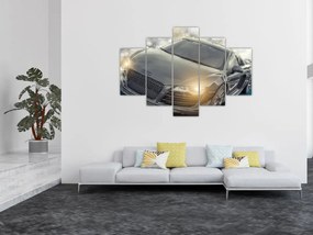 Tablou cu Audi - gri (150x105 cm)