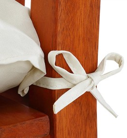 Deuba Perna de banca 110x45x8cm - culoare crem