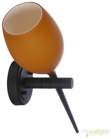 Aplica de perete moderna Izza amber