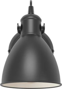 Eglo 55261 - Lampă de perete PRIDDY 1xE27/40W/230V neagră