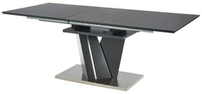 Masă de sufragerie Sovor (gri închis) (pentru 6 până la 8 persoane). 1028069