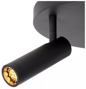Lucide 22974/13/30 - Spot GRADO 3xGU10/12W/230V, negru