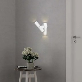 LED Aplica de perete exterior 2xLED/3W/230V 4000K IP44 albă
