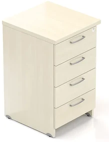 Container Visio 50 x 47 cm - 4 sertare, paltin