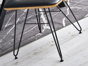 Scaun Alik (stejar negru + negru). 1110879
