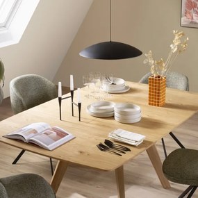 Schöner Wohnen LENTE 14606-18-LED, lustru suspendat pe cablu cu dimmer, LED 17 W, 230 V, Ø 40 cm, negru