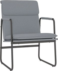 vidaXL Scaun de relaxare, gri închis, 55x64x80 cm, material textil