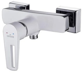 Baterie de duș Cersanit S951-033 MILLE alb/crom lucios