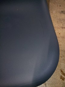 OFERTA Scaun Osaka gri ardezie cu picioare negre, calitate a II-a