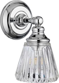 Quintiesse QN-KEYNES1-BATH-LED Lampă de perete pentru baie KEYNES, soclu 1xG9, 3W, 230V, IP44, crom lucios