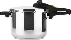 La mâna a doua: Set 2 oale sub presiune Fagor Rapid Xpress, 4+6 l, 2 nivele 60/100 kPa, 5 sisteme de siguranta, Otel 18/10, Argintiu