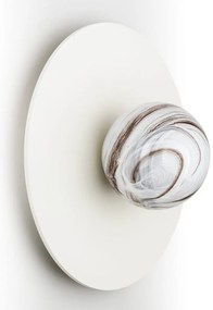 Aplica de perete moderna PIAVA alba