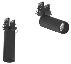 Spot LED incastrabil, directionabil design modern Yone 36 negru