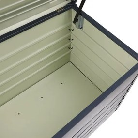 Deuba Cutie de depozitare metalica 120x62x63 cm - antracit