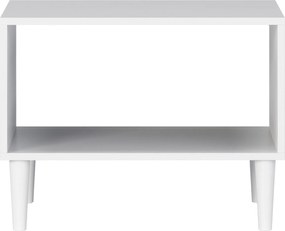 Masuta de cafea DULLUM 60x60cm, alb