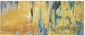 Tablou - Design auriu (120x50 cm)