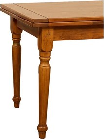 Masa extensibila, L180(310) 90 H80 cm, nuc antichizat, lemn masiv