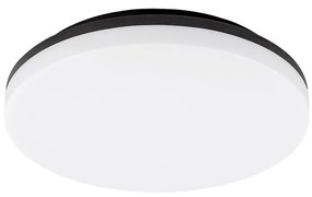 Plafoniera LED pentru iluminat exterior design modern IP54 Pernik negru 28cm