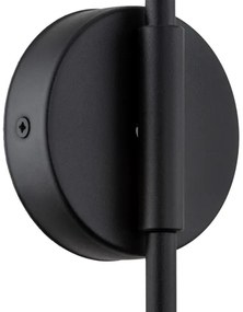 Lampă de perete AVALONE 1xE27/15W/230V 57 cm neagră/aurie Argon 8009