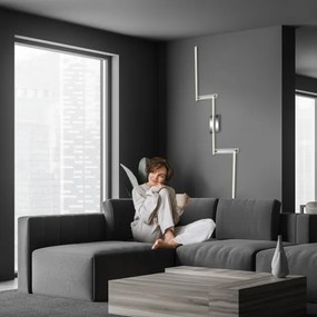 Lustră LED aplicată STAFF 5xLED/4,8W/230V crom mat Briloner 3501-018